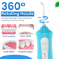 Efficient Water Flosser: Portable Oral Irrigator, Long Battery Life, 3 Pressure Settings, Ideal for Braces & Gum Care DP7