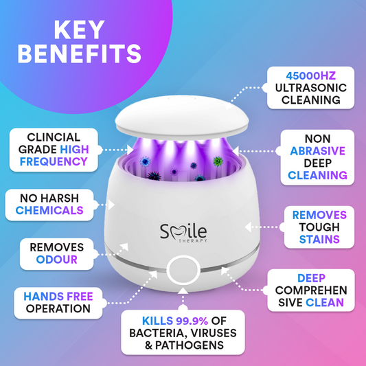 Ultrasonic Dental Cleaning Pod With UV Sterilisation