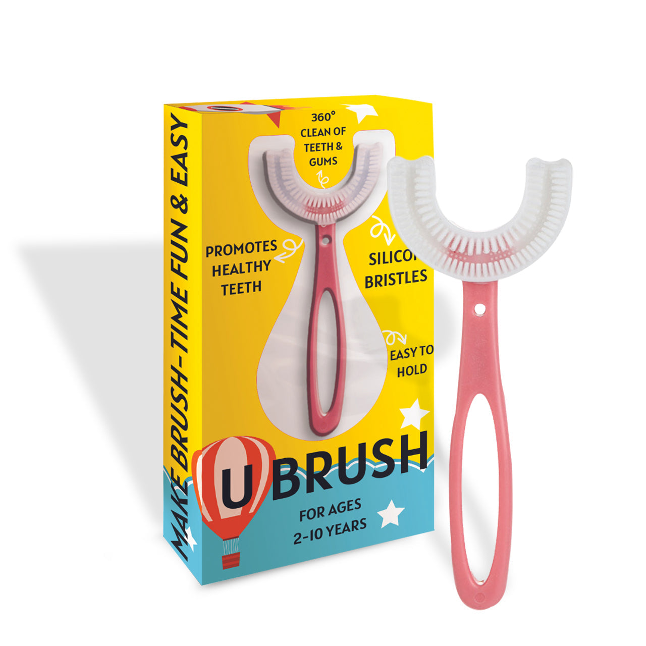 Kids Silicone U Brush DP4